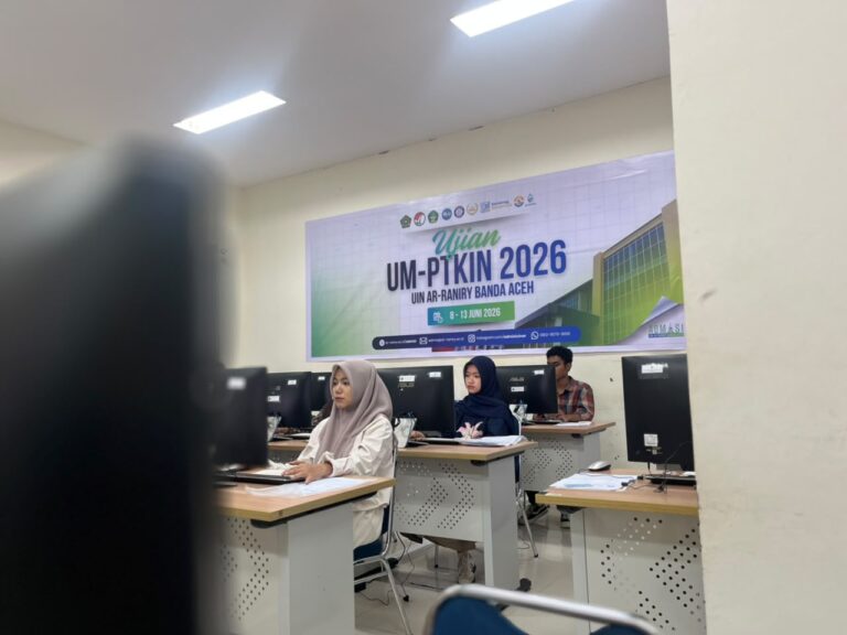 Hari ketiga UM-PTKIN 2026, UIN Ar-Raniry Pastikan Ujian Berlangsung Aman dan Kondusif