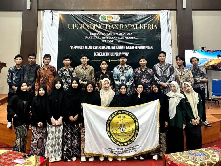 Upgrading dan Rapat Kerja Dewan Eksekutif Mahasiswa Fakultas Ushuluddin dan Filsafat Periode 2026–2027