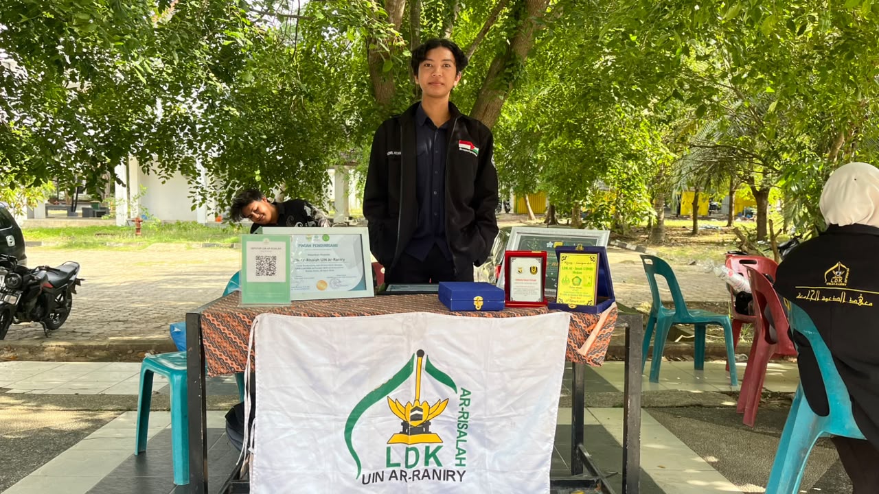 LDK UIN Ar-Raniry Hadirkan Stan UsMan dan Open Recruitment di PBAK 2026